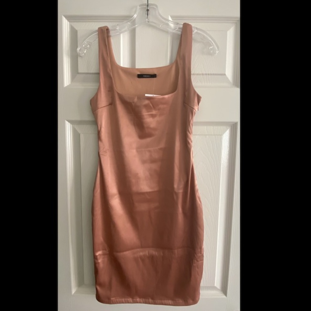 Silky mini dress